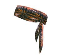 WHJSSF Grand Teton National Park Picture Sports Foulard double face à séchage rapide, évacuation de l'humidité pour femmes, filles et hommes