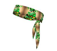 WHJSSF Happy St Patrick's Day Foulard double face à séchage rapide, évacuation de l'humidité pour femmes, filles et hommes