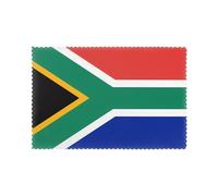 WHJSSF Lot de 6 sets de table pour table de salle à manger - Motif drapeau de l'Afrique du Sud - Facile à nettoyer à température ambiante pour une utilisation durable