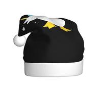 WHJSSF Magic Little White Duck Printed Christmas Hat for Adult for Men and Women Clothing Headband for Festive Occasions