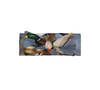 WHJSSF Mallard Duck Prints Baby Bow Headband - Accessoire de nouveau-né doux et extensible pour séance photo et fête prénatale - Couvre-chef doux, mignon et adorable pour nourrissons