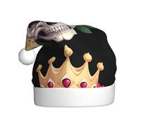WHJSSF Noble chapeau de Noël squelette pour adulte, bord doux et moelleux, léger et confortable