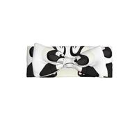 WHJSSF Serre-tête avec nœud pour bébé imprimé panda mignon - Accessoires doux et extensibles pour cheveux de bébé fille