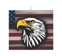 WHJSSF Tapis absorbant antidérapant et à séchage rapide pour comptoir de cuisine Motif drapeau américain 45,7 x 40,6 cm