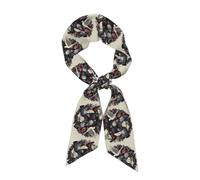 WHJSSF The Dove in the Wreath Pattern Écharpe tendance pour femme, style polyvalent, doux et soyeux pour les rendez-vous, les voyages