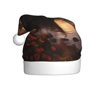 WHJSSF The Mayflower Chapeau de Noël pour adulte Bord doux et moelleux, léger et confortable