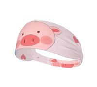 WHJWXC Bandeau élastique pour homme et femme Motif cochon volant