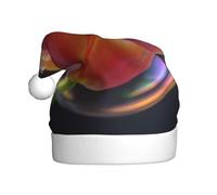 WHJWZY Bonnet de Noël pour adulte - Accessoire festif | Halloween, cérémonies annuelles, fêtes de vacances, tulipes dans des bulles