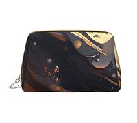 WHJYCC Grande trousse de toilette en cuir imperméable pour femme avec fermeture éclair, idéale pour le voyage, blanc, taille unique, blanc, Taille unique