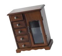 WHKM Boîte de rangement décorative à bijoux tendance pour organiser les colliers et boucles d'oreilles dans n'importe quelle pièce