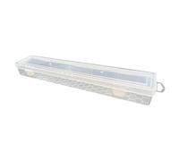 WHKM Boîte de rangement pour pinceaux de 33 cm, idéale pour organiser les outils d'art, la papeterie, les cosmétiques, la couture, les perles, l'aquarelle essentielle