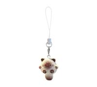 WHKM Charmant pendentif téléphone siamois élégant dessin animé mobile ornement unique téléphone suspendu charme pour un usage quotidien