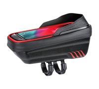 WHKM Support de téléphone anti-rayures pour guidon de vélo - Sac de transport pour VTT - Organisateurs de tube de tête