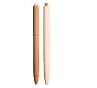 WHL Alexanders Lot de 2 stylos à encre gel rotative pour éjecter la recharge d'encre noire de 0,5 mm à séchage rapide pour examen, devoirs, écriture, signature