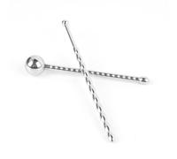 WHL Plug Uretre, 2 Pièces Dilatateur Urètre en Acier Inoxydable, Sonde Uretre Pénis, Tige Uretre, Cathéter et Sonde Urinaire, Dilateur Urètre Creux, Sondes durètre, Dilatateur Urétraux(ø6mm+ø8mm)