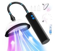 WHL Pompe à Vide Clitoris, Suceurs de Clitoris Ventouse Électrique, Stimulateur de Clitoris avec 2 Ventouses Fortes, Jouets Sex Toy avec 3 modes puissants