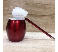 WHLMYH Brosse Wc Toilette Brossesroir Inoxydable En Acier Porte-Balai Wc Ensembles Bleu Jaune Rose Rouge Vert Stand Brosse Wc Détenteurs Salle Dens Accessoires/Red