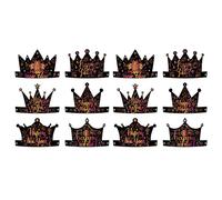 Whltzf 12pcs Bonne Année Fête Fête Du Nouvel Chapeau Décoration Fête Fête Ajusté Pour Adulte Pour Pour Les Adultes Du Nouvel Festival Célébration
