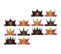 Whltzf 12pcs Bonne Année Fête Fête Du Nouvel Chapeau Décoration Fête Fête Ajusté Pour Adulte Pour Pour Les Adultes Du Nouvel Festival Célébration