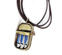 Whltzf Breloque rétro en forme de canette de sardine - Ajoute du caractère à n'importe quelle pièce ou événement - Pendentif vintage en forme de canette de poisson