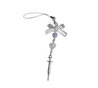 Whltzf Chaîne élégante pour téléphone portable avec pendentif - Accessoires pour sac à dos de voiture - Pour les filles - Pour les voyages