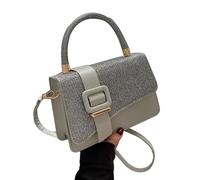 Whltzf Collection printemps 2023 Sac fourre-tout en cuir PU compact et fonctionnel Sac à main à bandoulière et sacs pratiques, gris