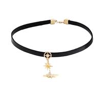 Whltzf Collier Pendentif Étoilé Élégant Maillard Mignon Étoile Étoile Choker Wedding Neck Bielry Girls And Fashionable Women Jewelry