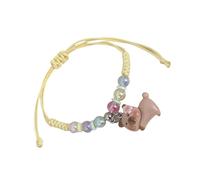 Whltzf Couleur macaron pour enfants avec dessins animés Capybaras, matériaux sûrs et sangle réglable, excellent réglable pour enfants
