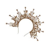 Whltzf Élégant bandeau médusas serpent doré décoration portable pour les amateurs de mythologie et les amateurs de costumes tenues élégantes coiffe tendance