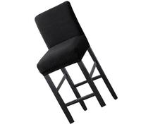 Whltzf Housses de tabouret élégantes qui protègent et améliorent les chaises de salle à manger avec des protections en tissu durables faciles à nettoyer et amovibles