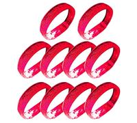 Whltzf Lot de 10 bracelets LED clignotants multicolores pour les fêtes et les créateurs de tendances, One Size, Comme décrit, Comme décrit