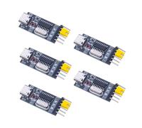 Whltzf Lot de 5 convertisseurs USB vers CH340G 3,3 V 5 V Commutateur USB C vers port série Convertisseurs pour PC de bureau et carte de développement Accessoires