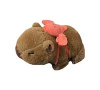 Whltzf Lovely Capybaras Suryd PP Cotton Dolls PollS Portable Accessoire pour Les L'oreiller Doux Usage Décontracté PP Soft PP Cotton Doll