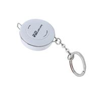 Whltzf Mètre ruban adhésif 150 cm porte-clés et bouton-poussoir rétractables pour vêtements