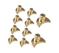 Whltzf Pack d'oreille 10 Métal pour Les Oreilles Tombantes Sécurisées Verrouillage Verrouillage Charme Charme pour Femmes Étalons Boucles d'oreilles Lourdes Cadeaux pour Les Amateurs