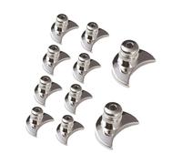 Whltzf Pack d'oreille 10 Métal pour Les Oreilles Tombantes Sécurisées Verrouillage Verrouillage Charme Charme pour Femmes Étalons Boucles d'oreilles Lourdes Cadeaux pour Les Amateurs