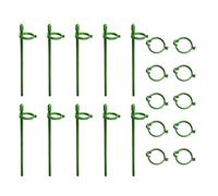 Whltzf Plant Stakes Garden Ajusté Single SEUT Soutien Plateau Planteur Soutien Anneau pour en Pot Rose Porte-Tige Jardin Accessoire