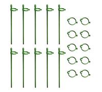 Whltzf Plant Stakes Garden Ajusté Single SEUT Soutien Plateau Planteur Soutien Anneau pour en Pot Rose Porte-Tige Jardin Accessoire