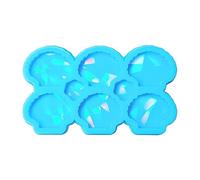 Whltzf SCALOPS OLOGRAPHIQUES Ombres LUIR HOLOTHIQUE OBDES D'OBSEMENTS Silicone EPOXY MOULONS MOLONS BIELLISS Pendants pour Gade GAGE