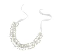 Whltzf Serre-tête avec perles synthétiques - Accessoire de cheveux - Idéal pour les mariages, les fêtes et les célébrations, taille unique, Comme décrit