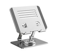 Whltzf Support ergonomique pliable pour ordinateur portable - Hauteurs réglables pour travail collaboratif - Rangement facile