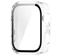 Whltzf Systèmes de défense mixtes légers combinant une face avant en verre modéré et une coque arrière en polycarbonate rigide pour montre compatible avec 4 écrans anti-rayures