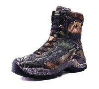 WHLWDH Neu Bottes de chasse imperméables pour hommes avec motif camouflage, bottes tactiques militaires, chaussures d'extérieur respirantes et antidérapantes, bottes de jungle légères,C-43