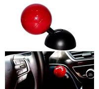 WHLXQ Couvercle du Bouton Stop Start pour Ford Kuga, Joystick Barre Sphérique en Métal, Start Button Cover Decorative,A/Red