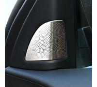 WHLYQF Compatible avec BMW X6 E71 2009-2014, Couvercle de Haut-Parleur aigu de Style de Voiture, Autocollants de Couvercle de Haut-Parleur de klaxon de Porte Avant intérieure Automatique