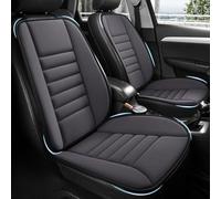 WHLYQF Lot de 2 Coussin Voiture Siege, pour Hyundai Kona Mousse Mémoire Confortable Antidérapant Tapis Siege Voiture avec Dossier,E-Dark Gray