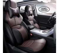 WHMH 9PCS Ensemble Complet Housses Siège pour Suzuki Jimny (GJ) 2. Gen 2018 2019 2020 2021 2022 2023,Compatible Airbag Latéral,Cuir Housses Couvre Sieges,A/9pcs Set Black