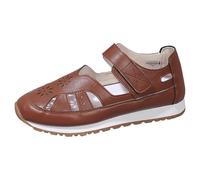 Whmowvn Chaussures orthopédiques pour femme - Chaussures de randonnée fermées - Chaussures de course creuses - Chaussures d'extérieur - Sangle réglable - Chaussures de sport à enfiler - Antidérapantes
