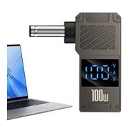 Whnbuij Adaptateur de charge type C vers DC Barrel Jack de transfert de tension, Conseil du convertisseur de port | Outil d'interface de chargeur portable compatible, pont de source