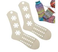 Whnbuij Bloqueurs de chaussettes pour tricot | Écarteur de chaussettes en bois réglable - Moules de présentation de chaussettes au crochet, outil de tressage pour les amateurs